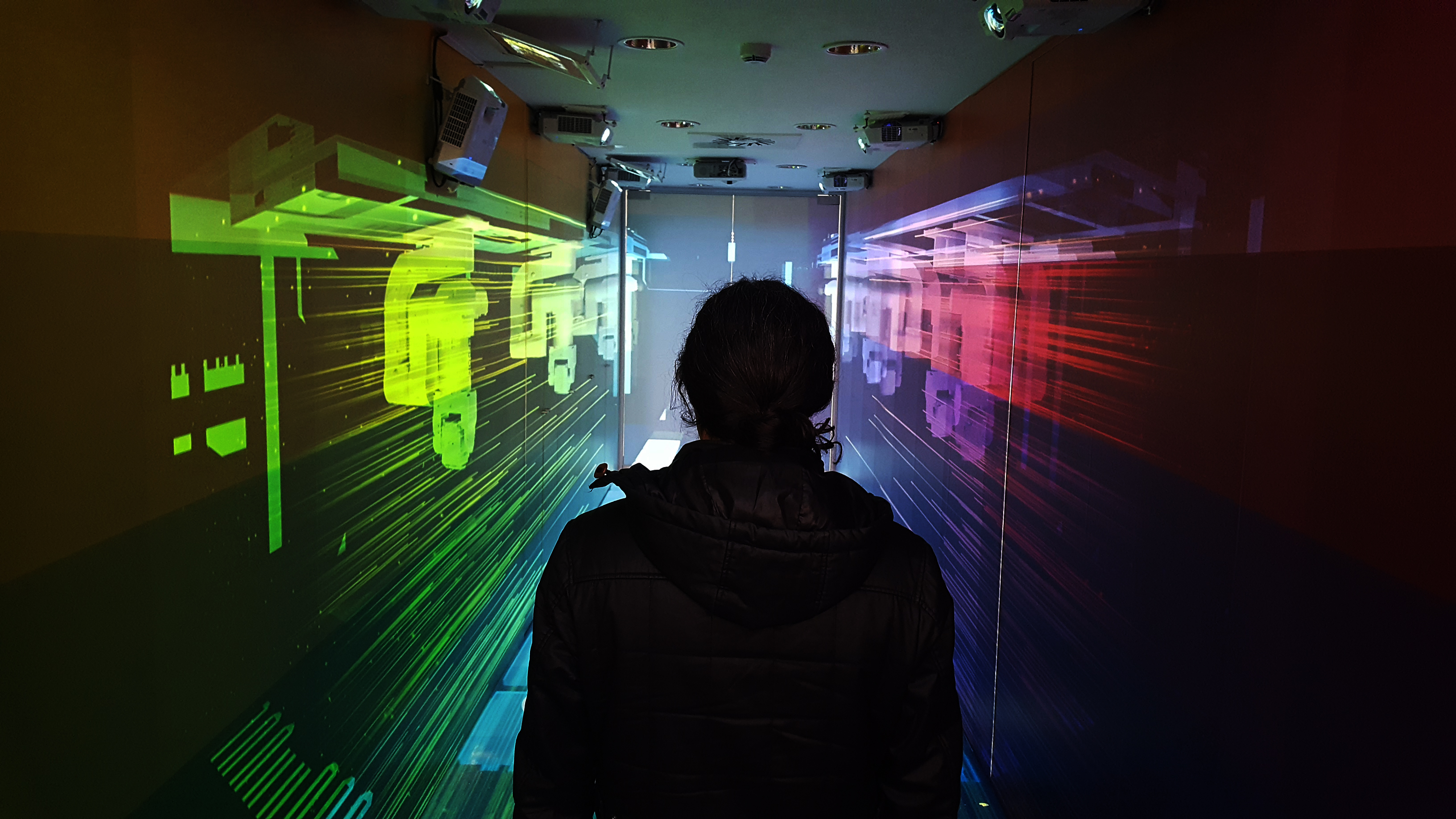 «From light to colour» Projection Mapping @ EPSON HQ
